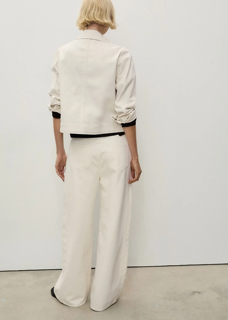 High-rise balloon jeans