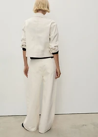 High-rise balloon jeans