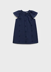Embroidered short dress