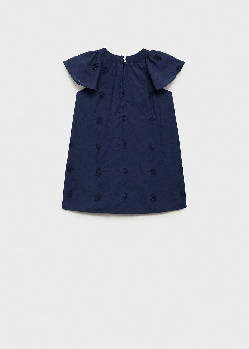 Embroidered short dress