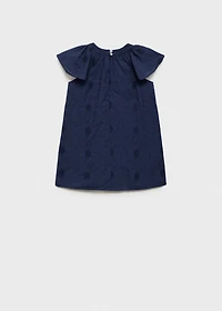 Embroidered short dress