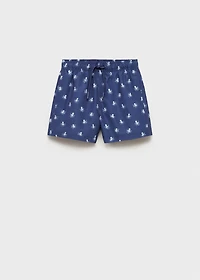 Octopus print swimsuit