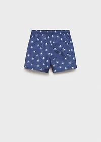 Octopus print swimsuit