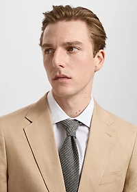 Amalfi 100% linen slim-fit suit blazer