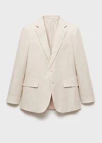 Amalfi 100% linen slim-fit suit blazer