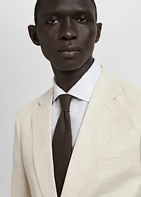 Amalfi 100% linen slim-fit suit blazer