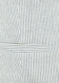 Linen-blend suit vest