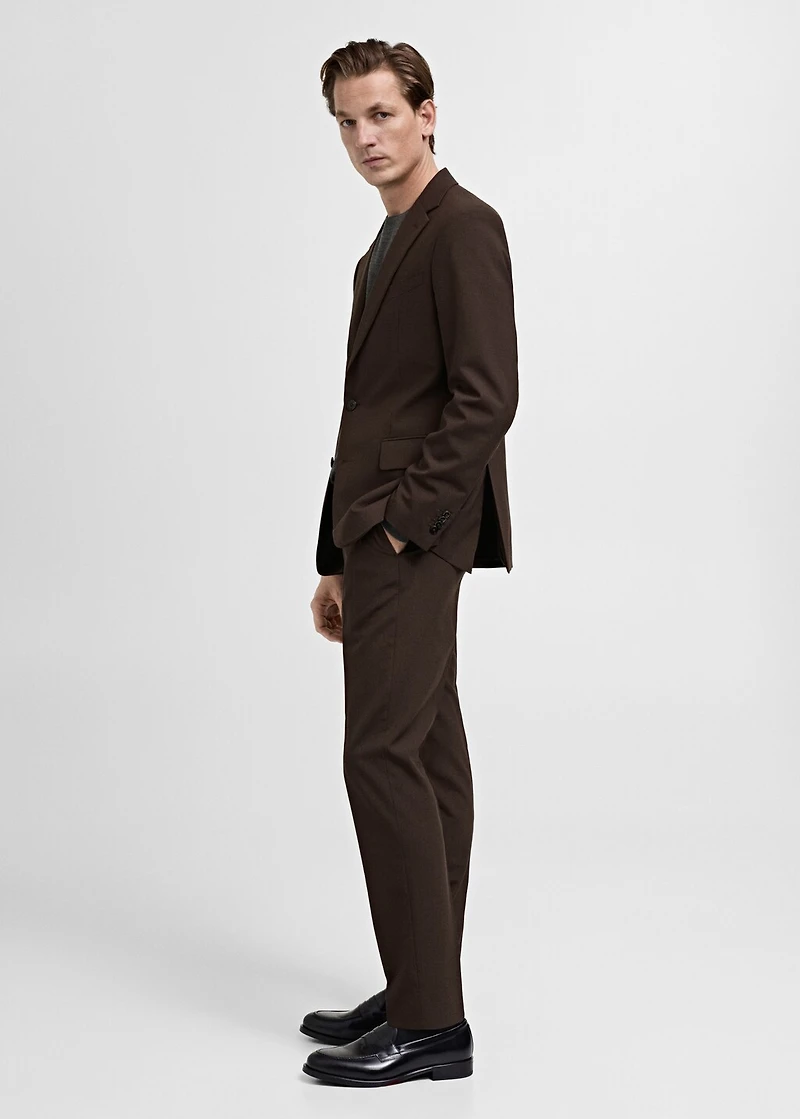 Turin 100% wool suit pants
