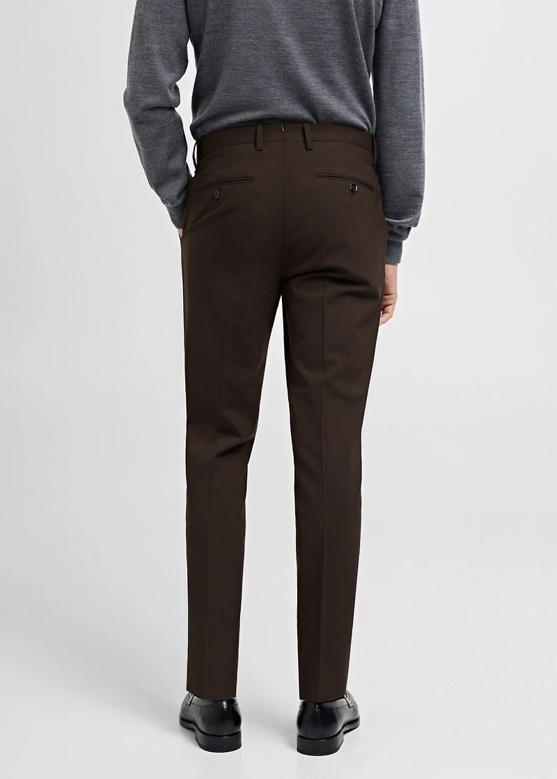 Turin 100% wool suit pants