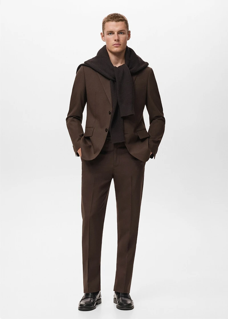 Turin 100% wool suit pants