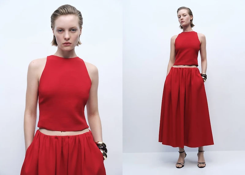 Crop top with bow on the back