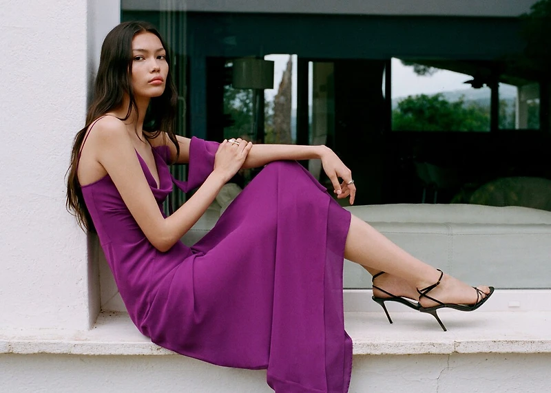 Strappy heeled sandals