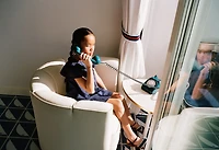 Embroidered short dress