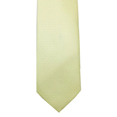 Textured Neat Tie - Yellow