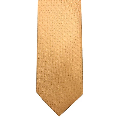 Textured Neat Tie - Orange