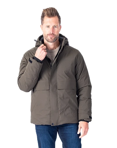 Light Weight Tech Puffer Bomber - Green