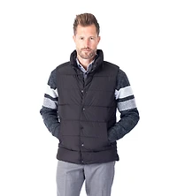 Puffer Nylon Vest - Black