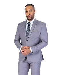 Solid Sport Jacket Separate - Silver
