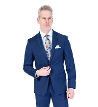X-Fit Solid Stretch Suit - Blue