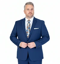 X-Fit Solid Stretch Suit (Big & Tall