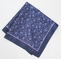 Floral Pocket Square - Light Purple