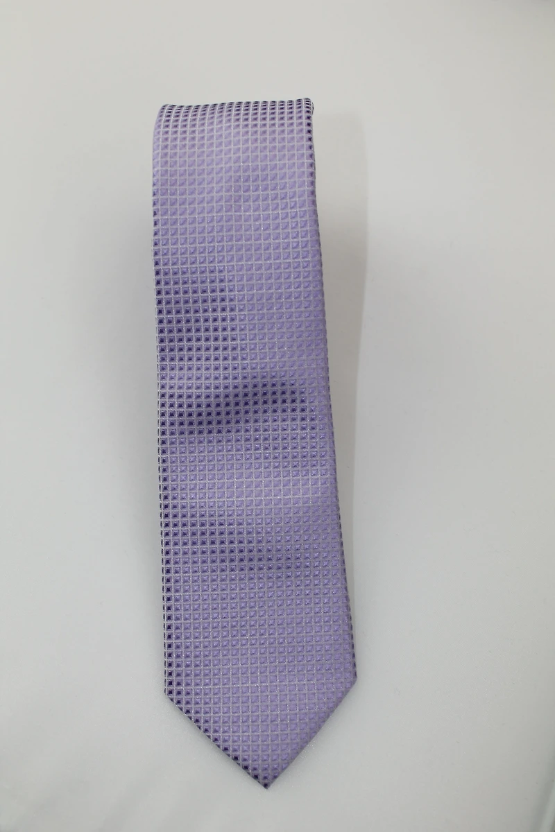 Boys Tonal Tie - Purple