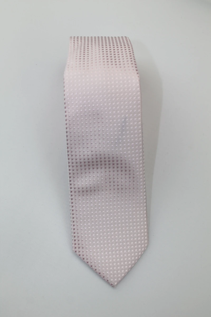 Boys Tonal Tie - Light Pink