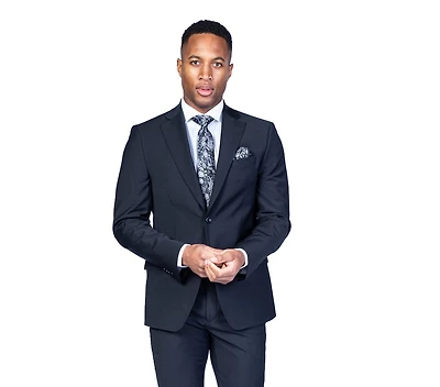 X-Slim MK Solid Suit - Black