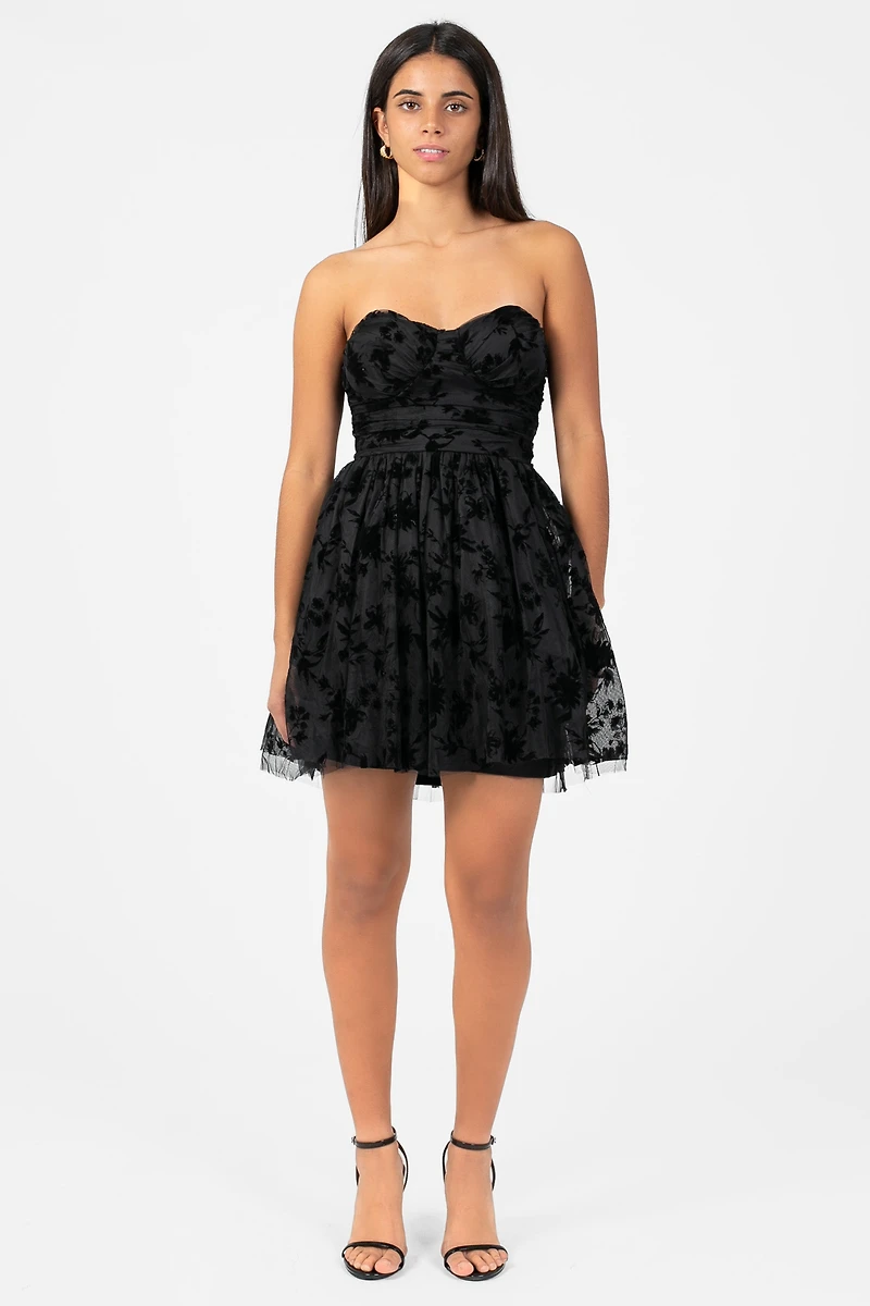 Alina Tulle Mini Dress