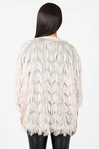 Quinn Shaggy Open Jacket