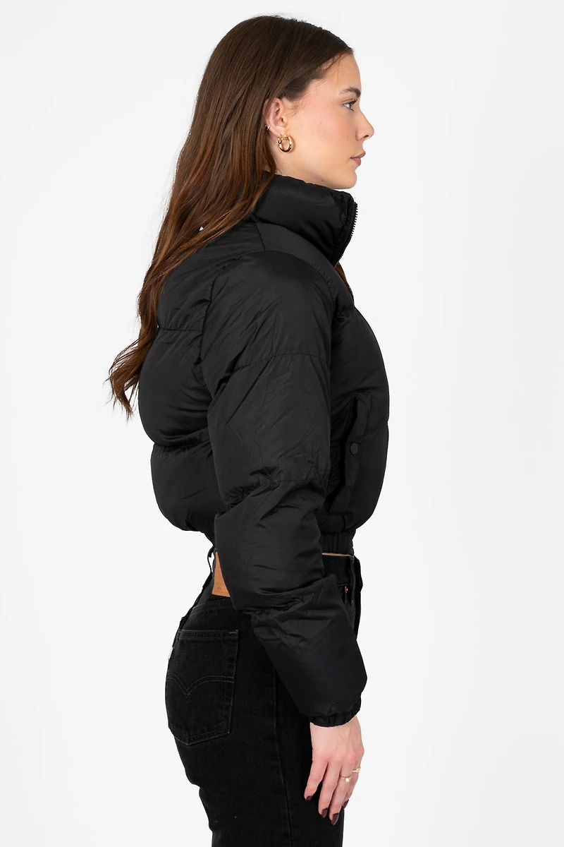 Annelise Padded Cropped Puffer Jacket