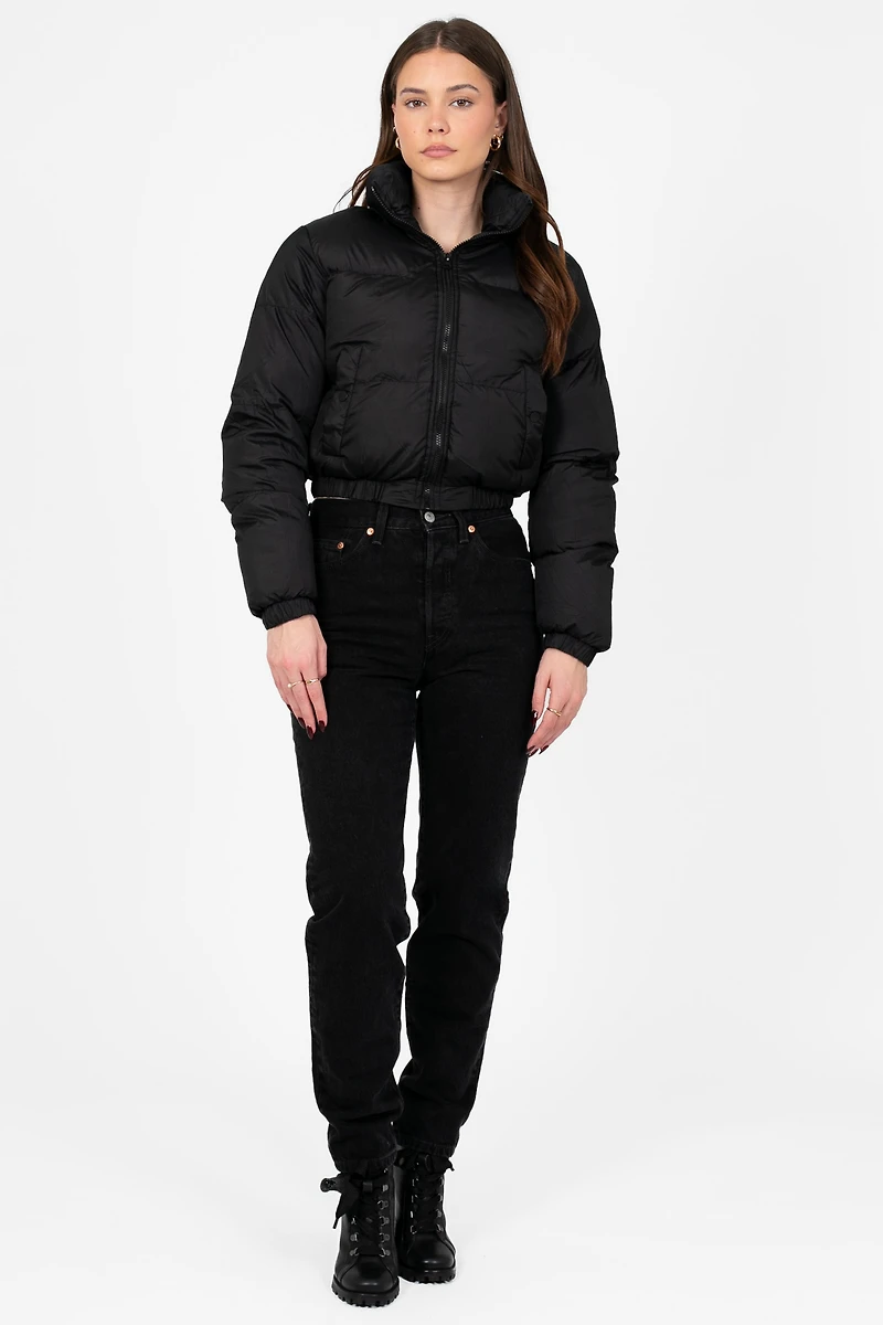 Annelise Padded Cropped Puffer Jacket