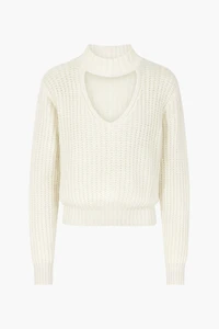 Astrid V-Neck Cut Out Sweater