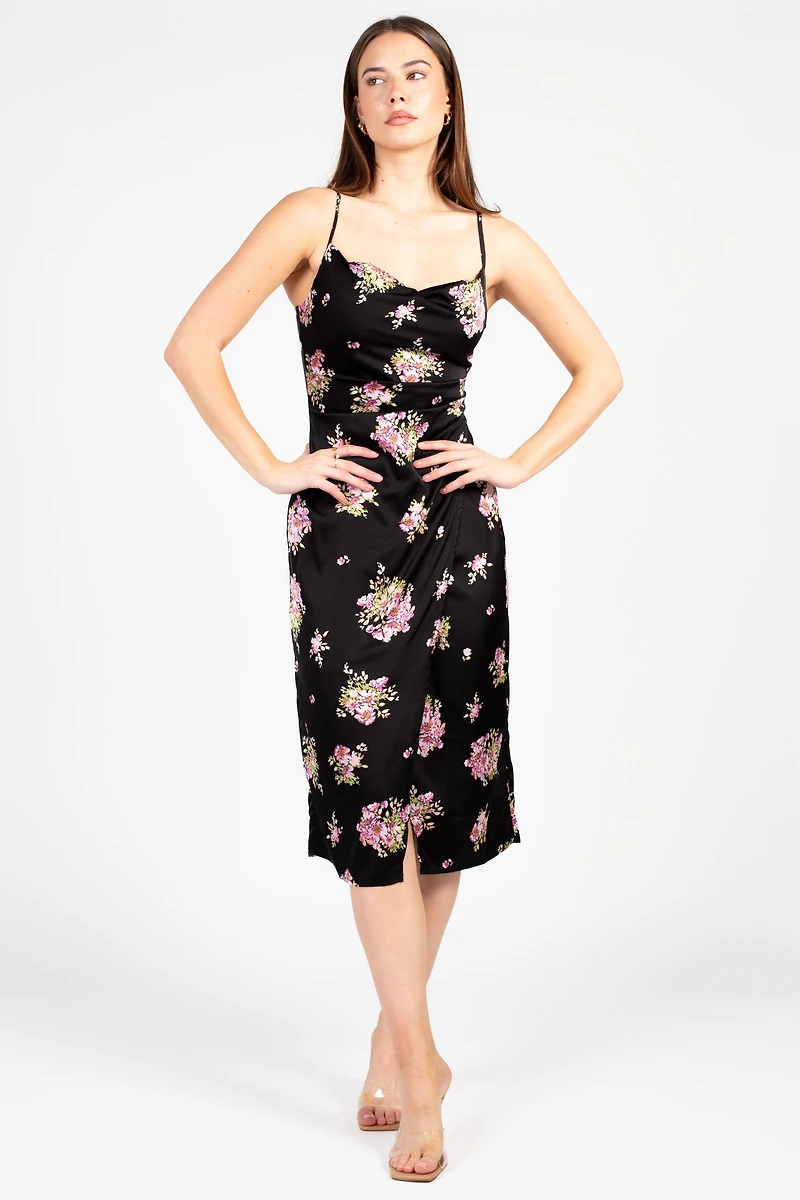 Clarisse Floral Midi Dress