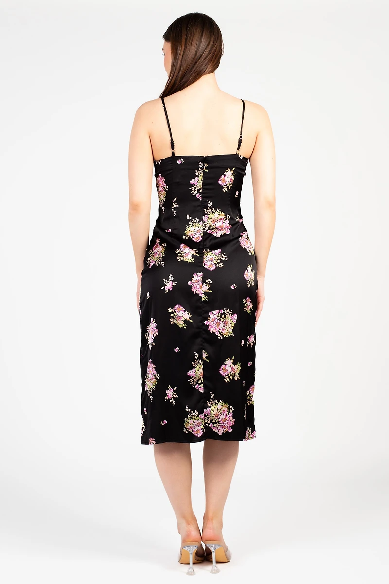 Clarisse Floral Midi Dress
