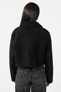 Brooklyn Teddy Crop Jacket