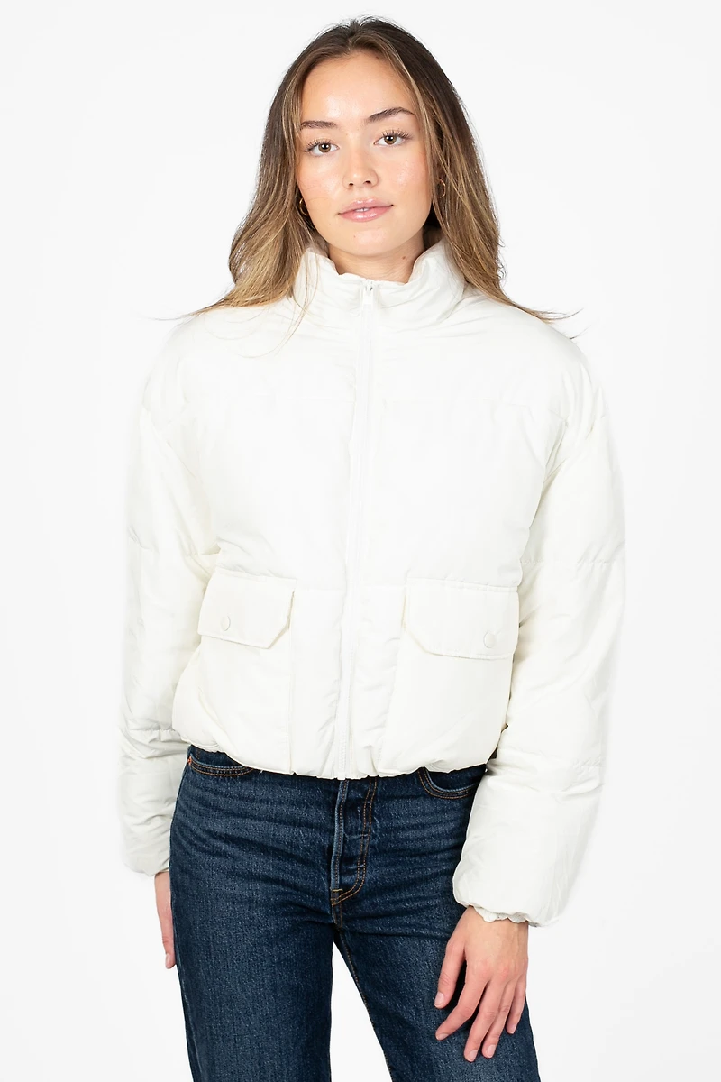 Keyla Front Pocket Puffer Jacket