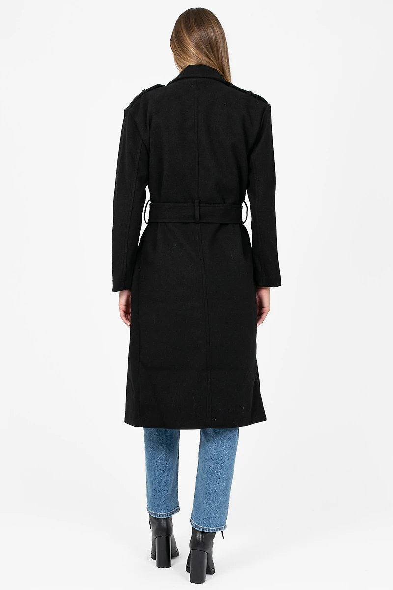 Verona Collared Trench Coat