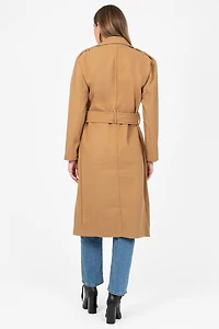 Verona Collared Trench Coat