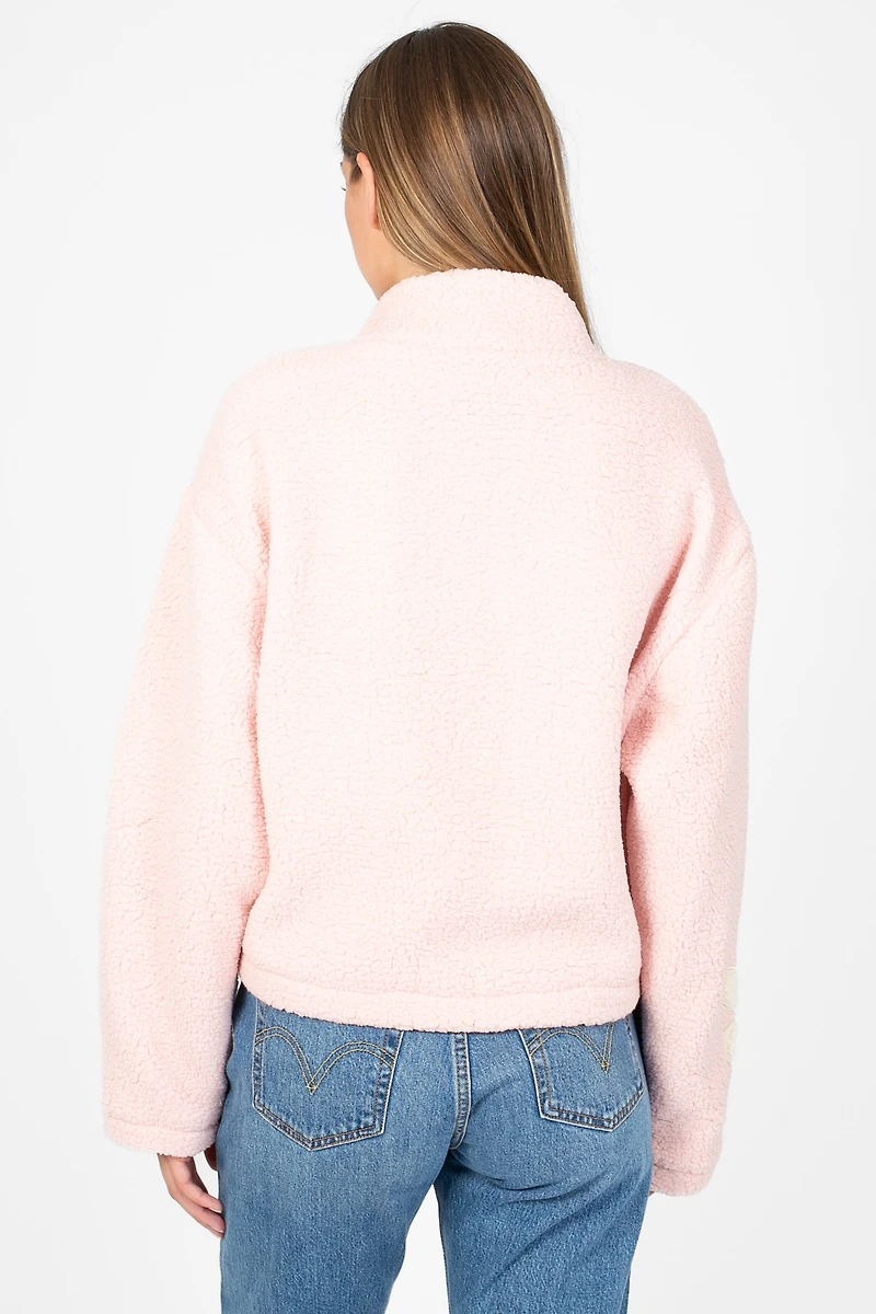 Mireyna Floral Fleece Jacket