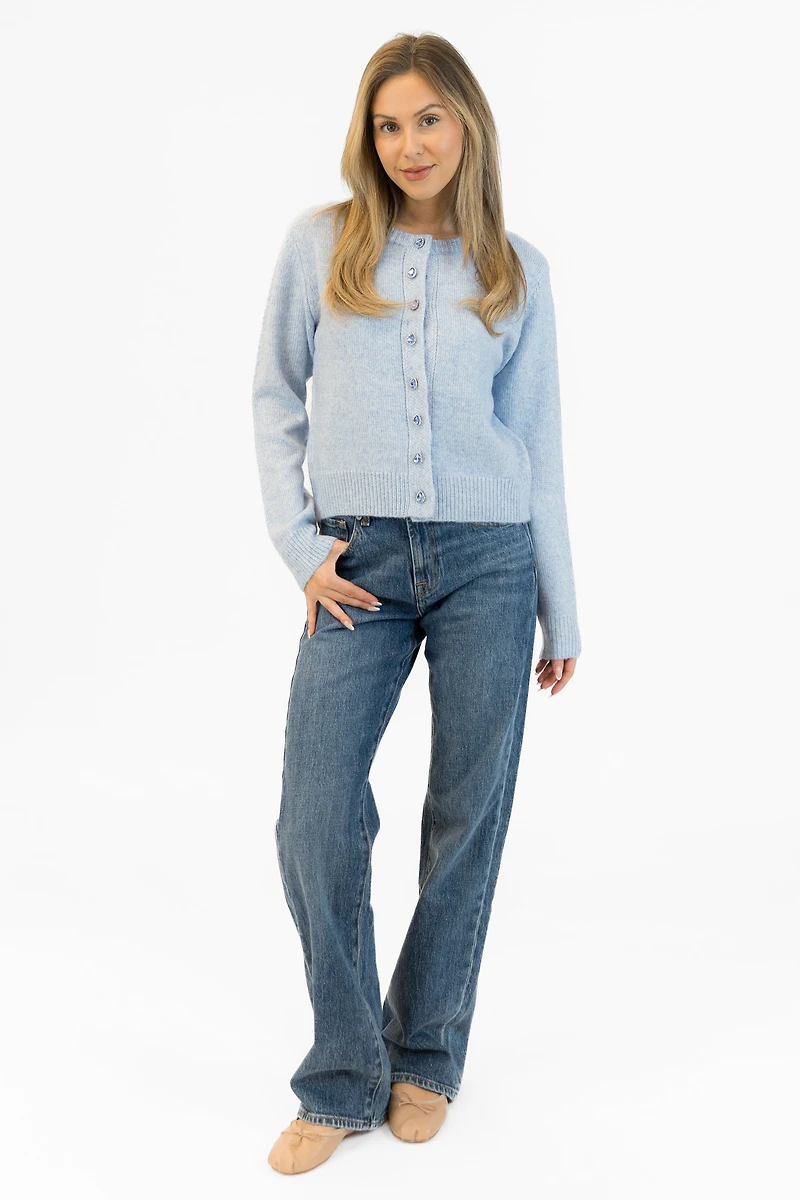 Lyla + Luxe® Aisha Crystal Cardigan