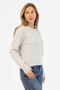 Lyla + Luxe® Aisha Pearl Cardigan