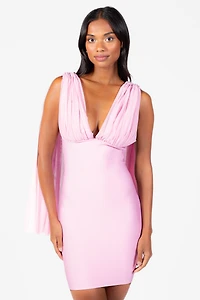 Saphira Tulle Bodycon Mini Dress