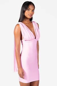 Saphira Tulle Bodycon Mini Dress