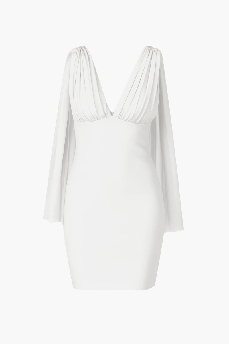 Saphira Tulle Bodycon Mini Dress