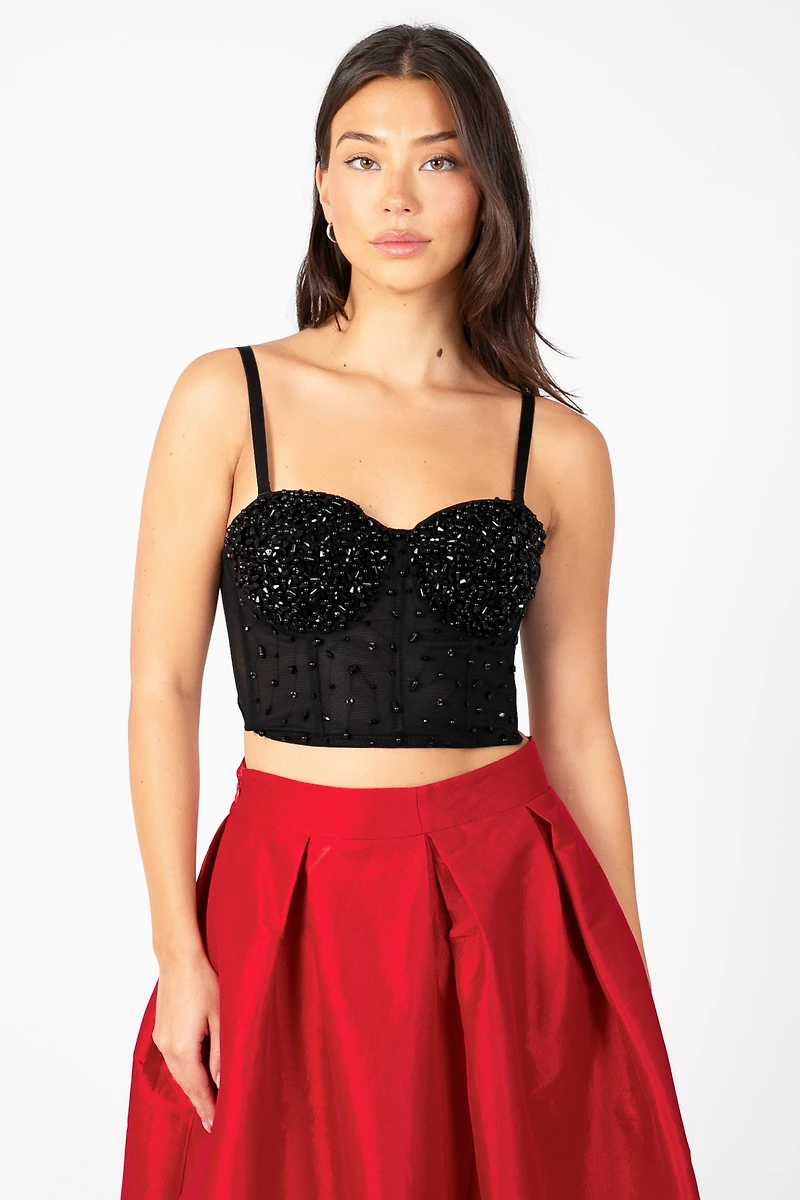 Jocelyn Beaded Bustier