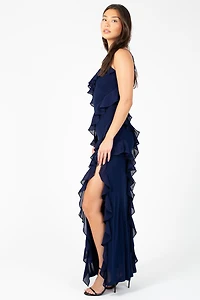 Aurora Ruffle Maxi Dress