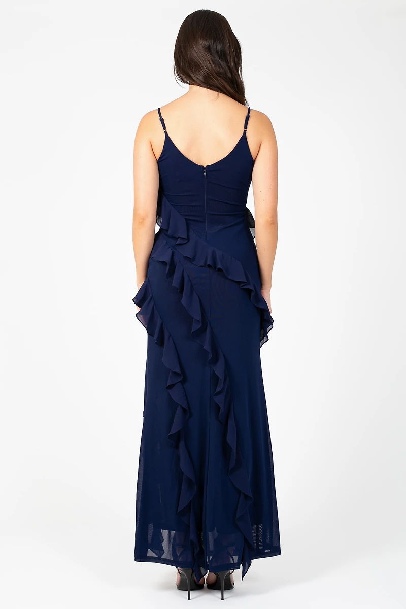 Aurora Ruffle Maxi Dress