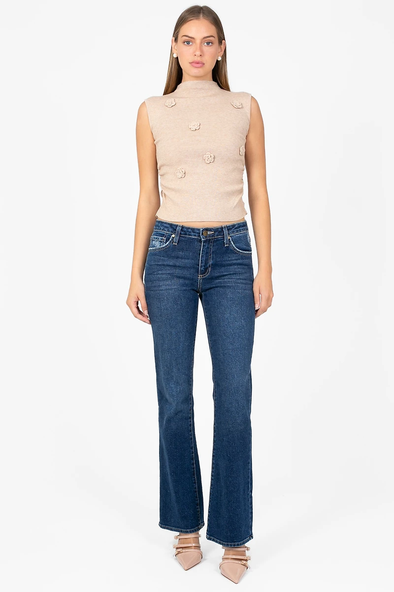 Just Black Denim® Low Rise Vintage Bootcut