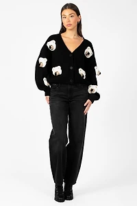 Loveable Teddy Bear Cardigan